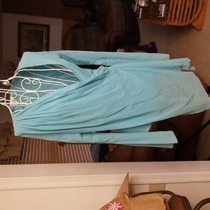 Johnny heaven seafoam green top